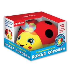 Музыкальная игрушка Божья коровка