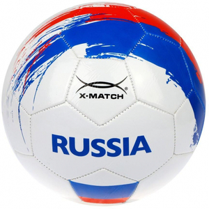 Мяч футбольный X-Match, 1 слой PVC, Россия 56451