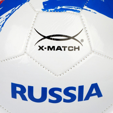 Мяч футбольный X-Match, 1 слой PVC, Россия 56451