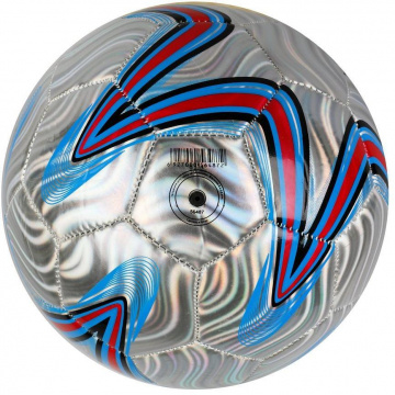 Мяч футбольный X-Match, 1 слой PVC, металлик 56486
