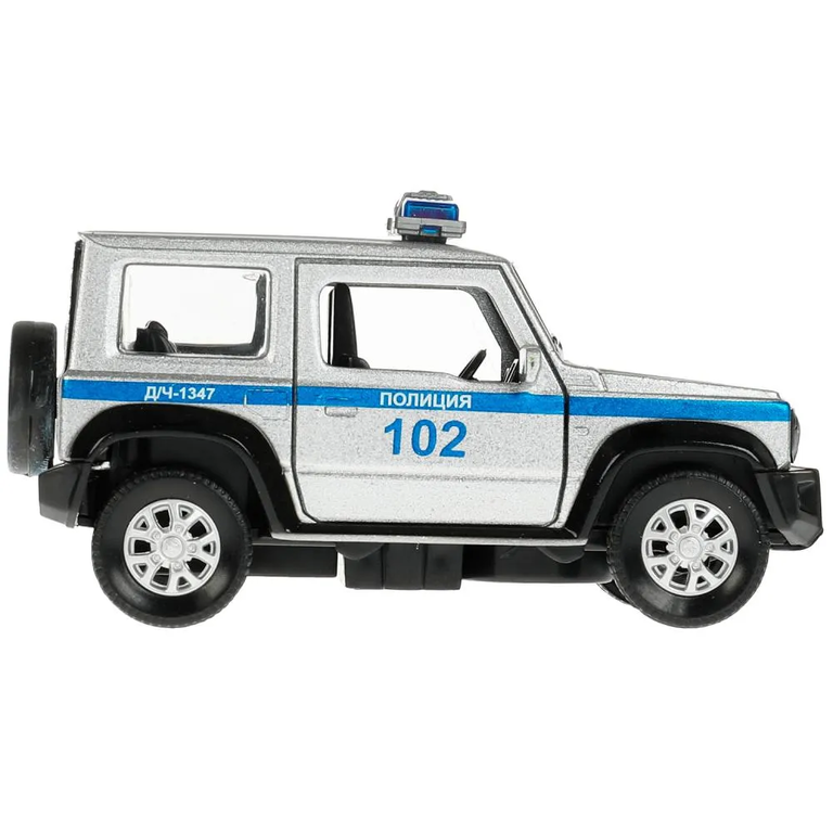 Модель металлическая Suzuki Jimny Полиция 11,5 см