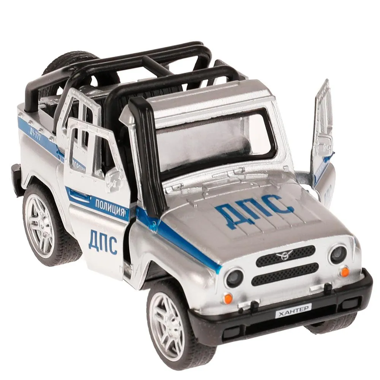 Модель металлическая UAZ Hunter Полиция 11,5 см