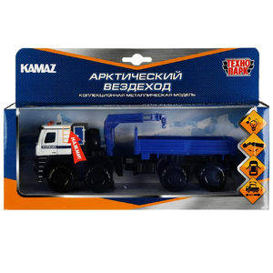 Модель металлическая  KAMAZ Арктический Вездеход Полиция 19 См