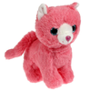Мягкая игрушка кошка розовая в сумочке