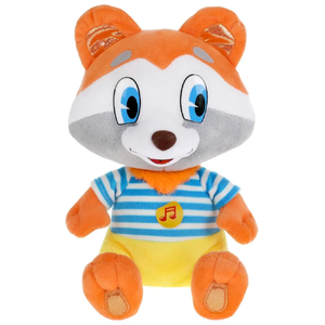 Игрушка мягкая Крошка Енот 22 см с музыкой