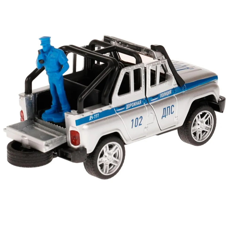 Модель металлическая UAZ Hunter Полиция 11,5 см