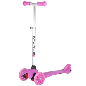 Самокат Кикборд DISCO-KIDS Basic Розовый