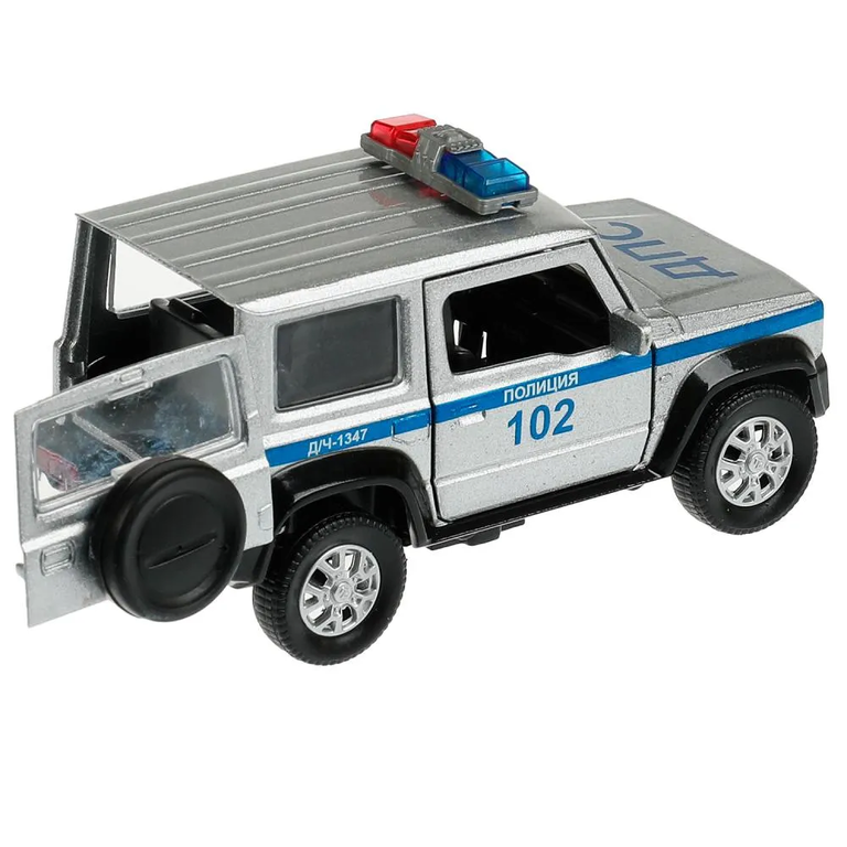 Модель металлическая Suzuki Jimny Полиция 11,5 см