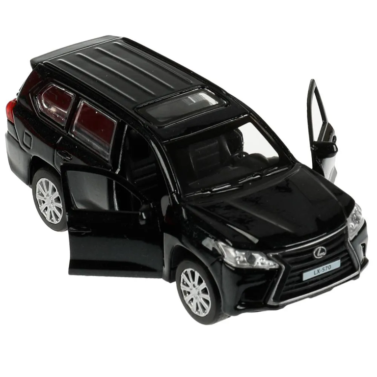 Модель пластик ГАРАЖ 20,5 см, LEXUS LX-570 жёлтый