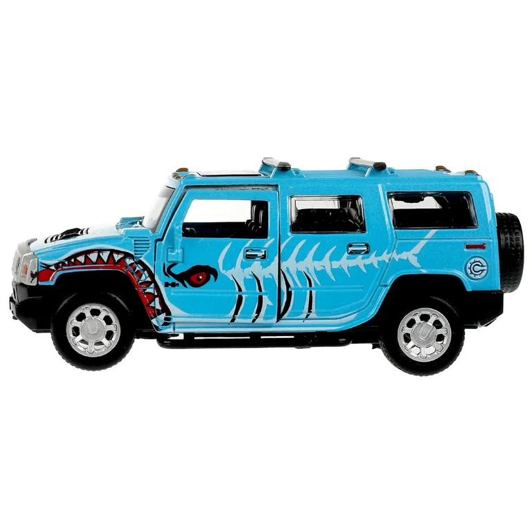 Модель металлическая HUMMER H2 ХИЩНИКИ 12 см