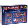 Игрушка конструктор магнитный Город Мастеров : машинка с фигуркой