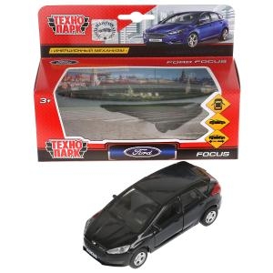 Машина Ford Focus хэтч Черный 12 см