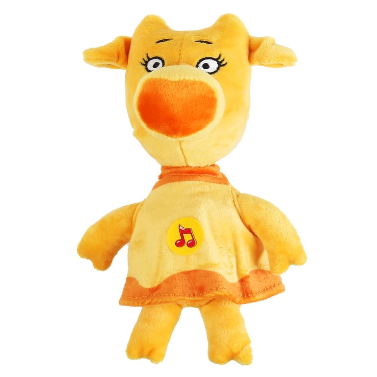 Игрушка мягкая Оранжевая корова
