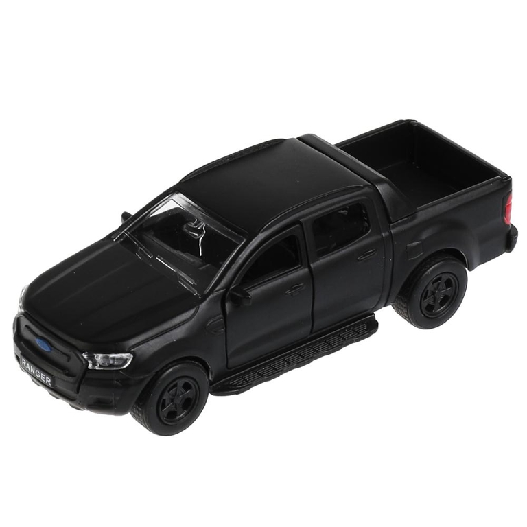 Машина Ford Ranger Пикап 12 см черный матовый