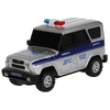Машина на радиоуправлении UAZ Hunter Полиция серебристый 18 см