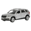 Модель металлическая SKODA KODIAQ МАТОВЫЙ 12 см серый