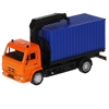 Модель металлическая KAMAZ КОНТЕЙНЕРОВОЗ длина 15,5 см