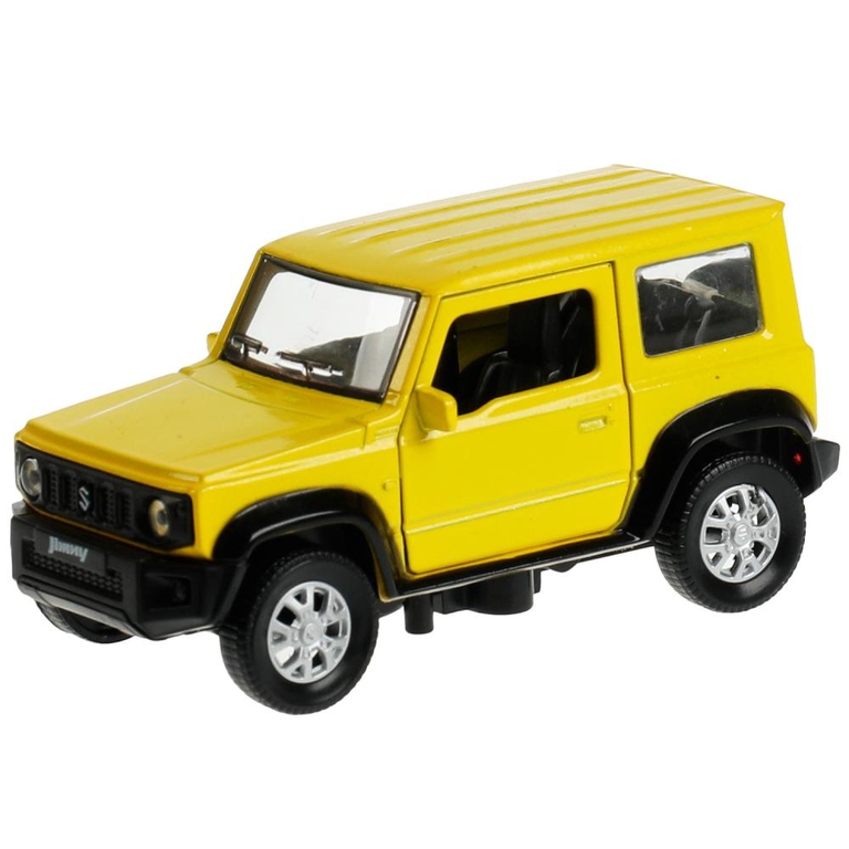 Модель металлическая SUZUKI JIMNY 11,5 см  желтый