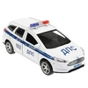 Модель металлическая свет-звук FORD FOCUS TURNIER ПОЛИЦИЯ 12 см
