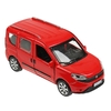 Модель металлическая FIAT DOBLO 12 см  красный