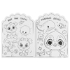 Раскраска Очаровательные зверюшки Раскраска KAWAIi