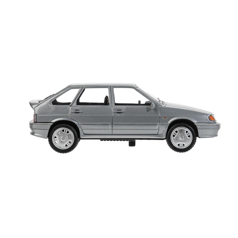 Модель пластиковая LADA LADA - 2114 "SAMARA" без дверей, 11 cm, серебристый