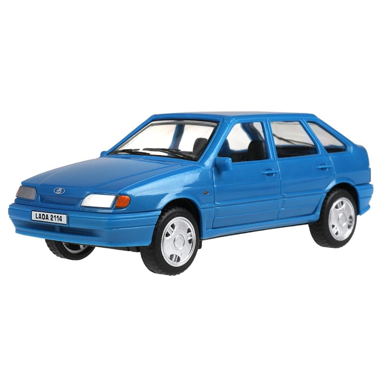 Модель пластиковая LADA LADA - 2114 "SAMARA" без дверей, 11 cm, синий