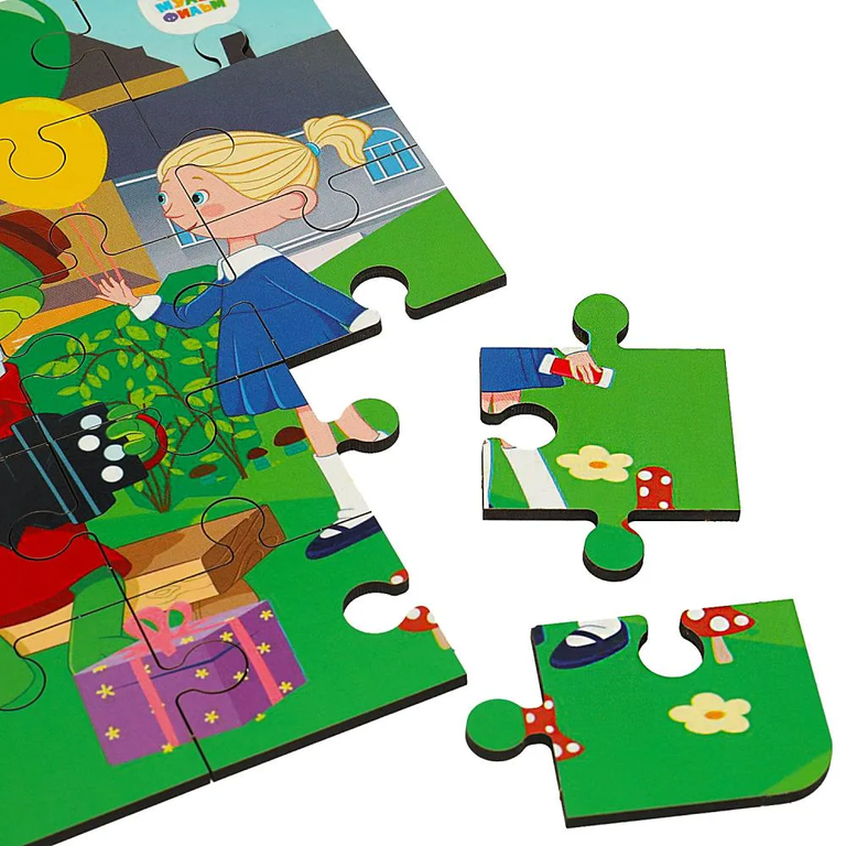 Игрушка деревянная пазл 30*22 см