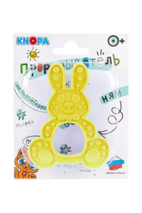 Массажёр-прорезыватель для дёсен Зайка