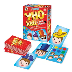 Карточная игра УНОkidz Дело в шляпе  54 карточки
