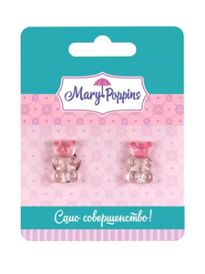 Клипсы  Мишка