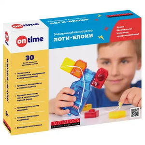 Электронный конструктор ЛОГИ-БЛОКИ  30 проектов