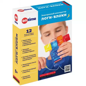 Электронный конструктор ЛОГИ-БЛОКИ  12 проектов