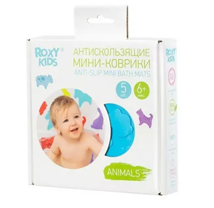 Мини-коврики ROXY-KIDS для ванны ANIMALS