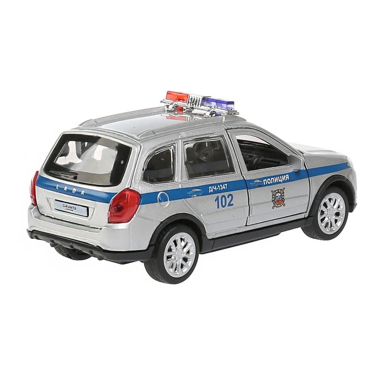 Машина LADA Granta Cross 2019 Полиция 12 см белая ТМ Техно