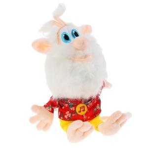 Игрушка мягкая Буба в красной рубашке, 20 см, музыкальная Мульти-Пуль