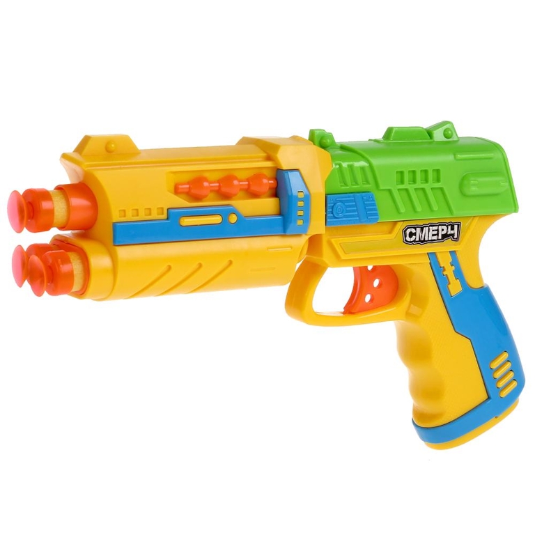 Игрушка бластер с мягкими пулями и мишенью 1509G026-R1