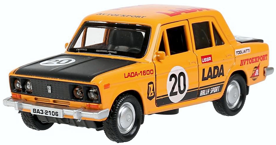 Машина ВАЗ-2106 Жигули спорт 12 см