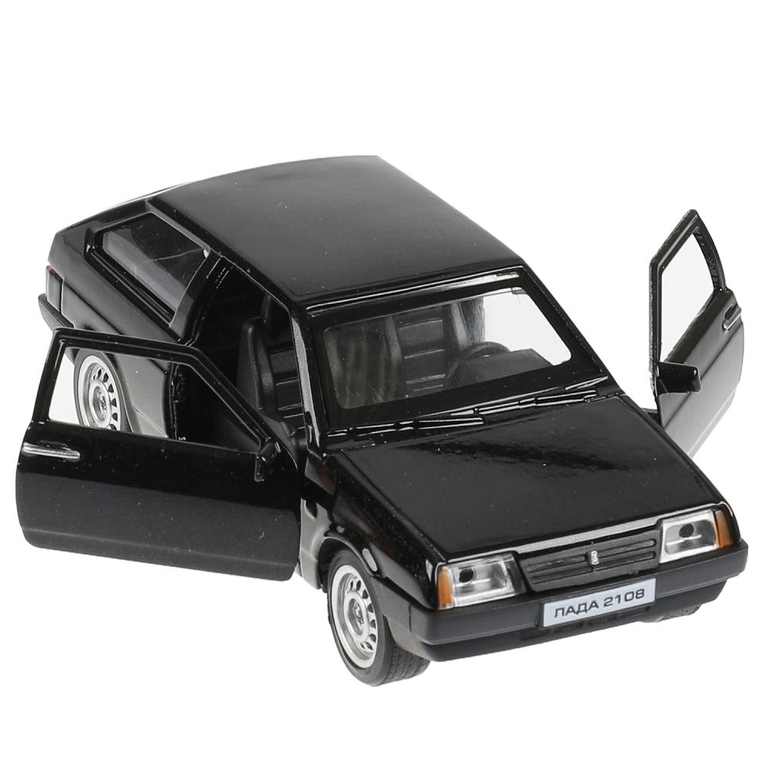 Модель металлическая LADA-2108 "СПУТНИК" 12 см  серебристый