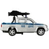 Модель металлическая UAZ Pickup Полиция С Пушкой 13 см