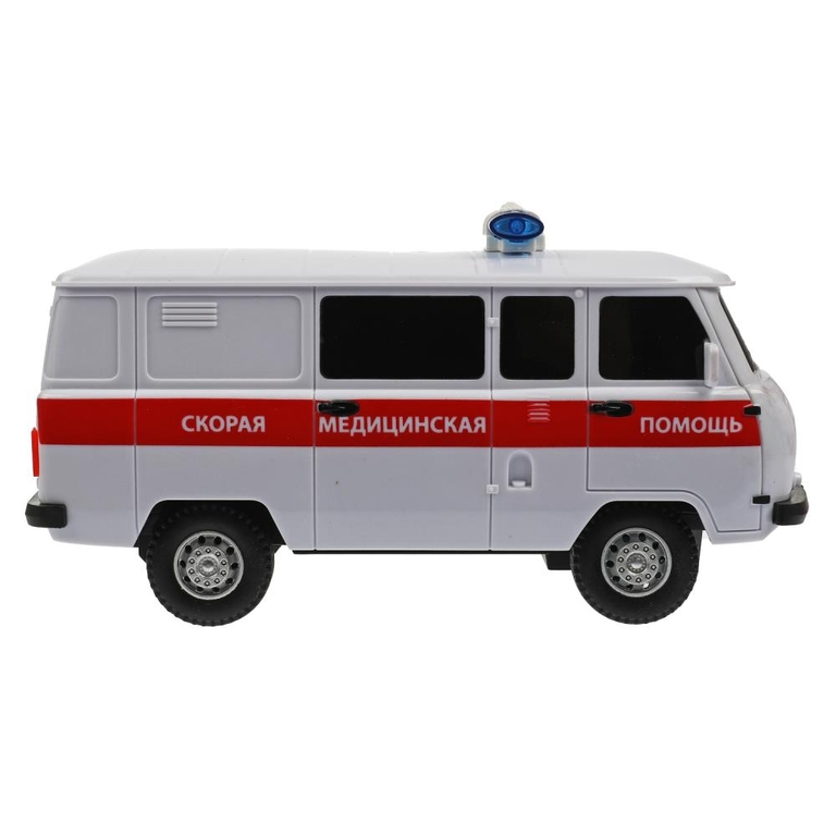 Машина на радиоуправлении УАЗ 452 СКОРАЯ ПОМОЩЬ 18 см