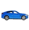Модель металлическая BMW X6 длина 12 см синий