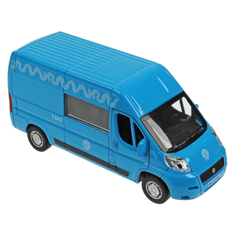 Модель металлическая FIAT DUCATO МЕТРОПОЛИТЕН 14 см синий