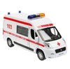 Модель металлическая свет-звук FIAT DUCATO СКОРАЯ 14