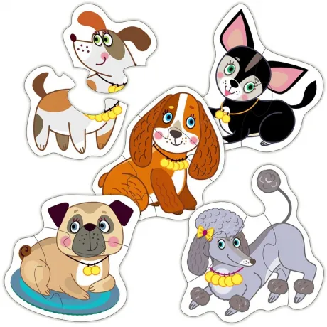 Пазлы Baby puzzle Собачки