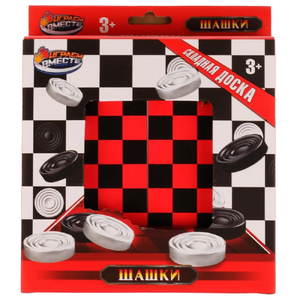 Шашки складная доска