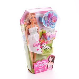 Кукла в пластиковой коробке 29см 129073
