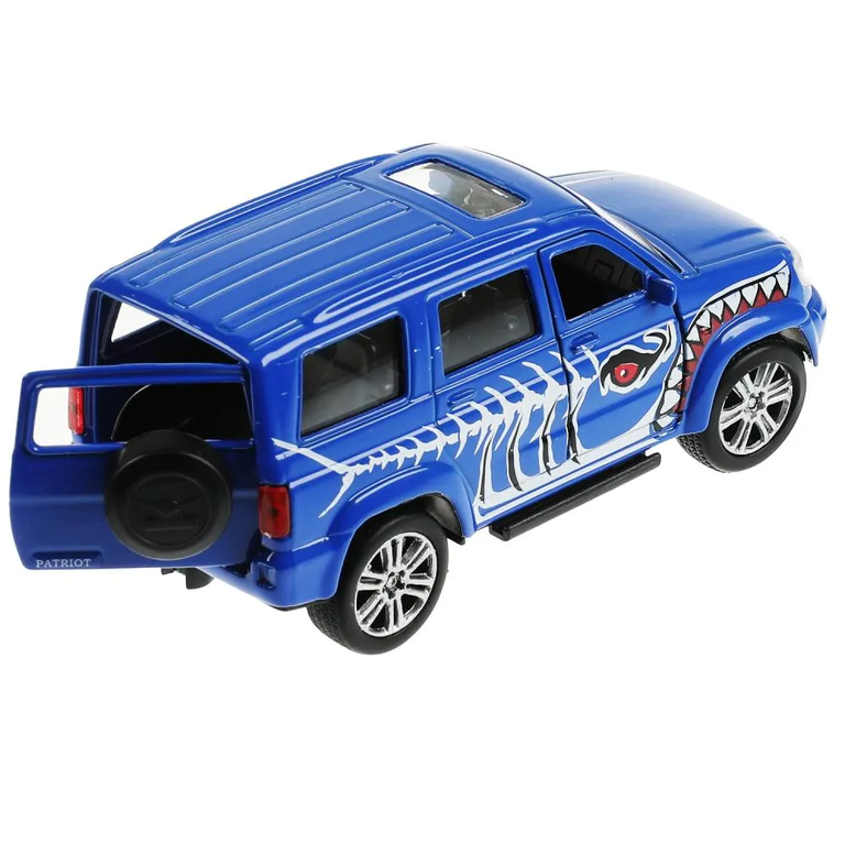 Модель металлическая UAZ Patriot Акула 12 см