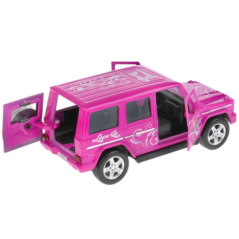 Машина Mercedes-Benz G-Class 12 см фиолетовый ТМ Технопарк