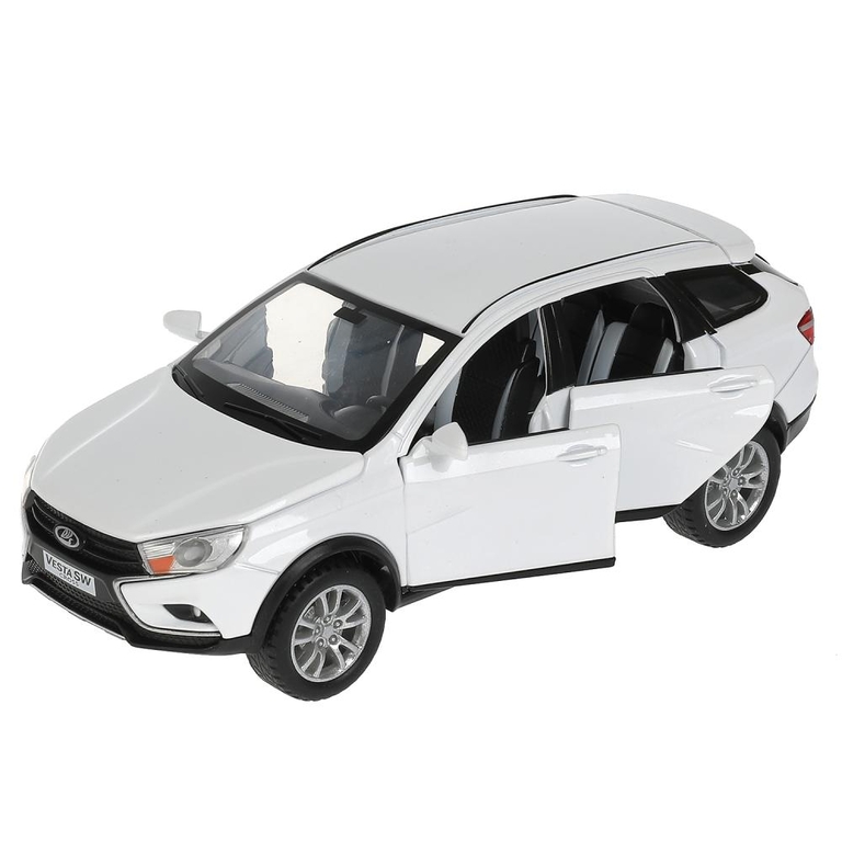 Модель металлическая свет звук LADA VESTA SW CROSS 17 см